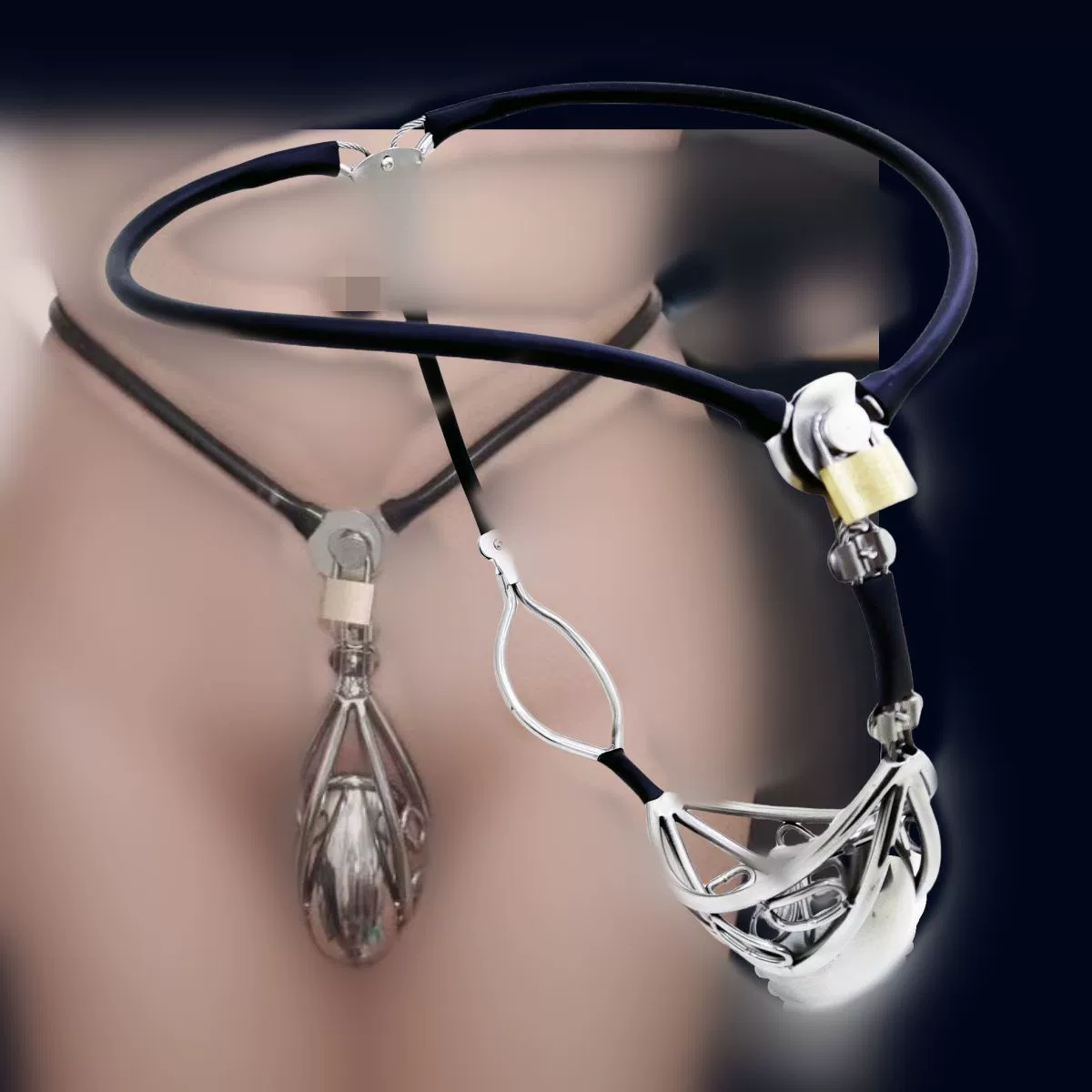 Постоянная мужская свобода рабский chastity замок мужской SM chastity устройство chastity пояс длительное воздержание cb замок стержневое кольцо замок