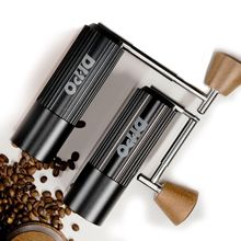 DHPO 高端手摇磨豆机可折叠手把手磨咖啡机七芯磨刀咖啡豆研磨机