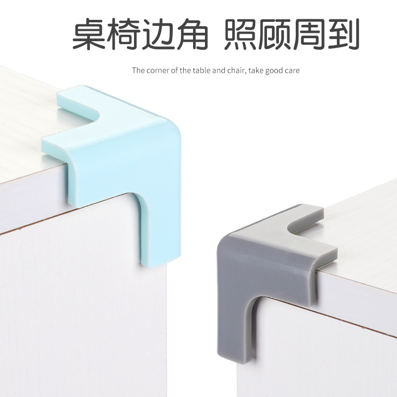 Manufacturer three-dimensional thickened transparent anti-collision corner children's table corner anti-collision corner coffee table glass corner protector baby anti-collision corner