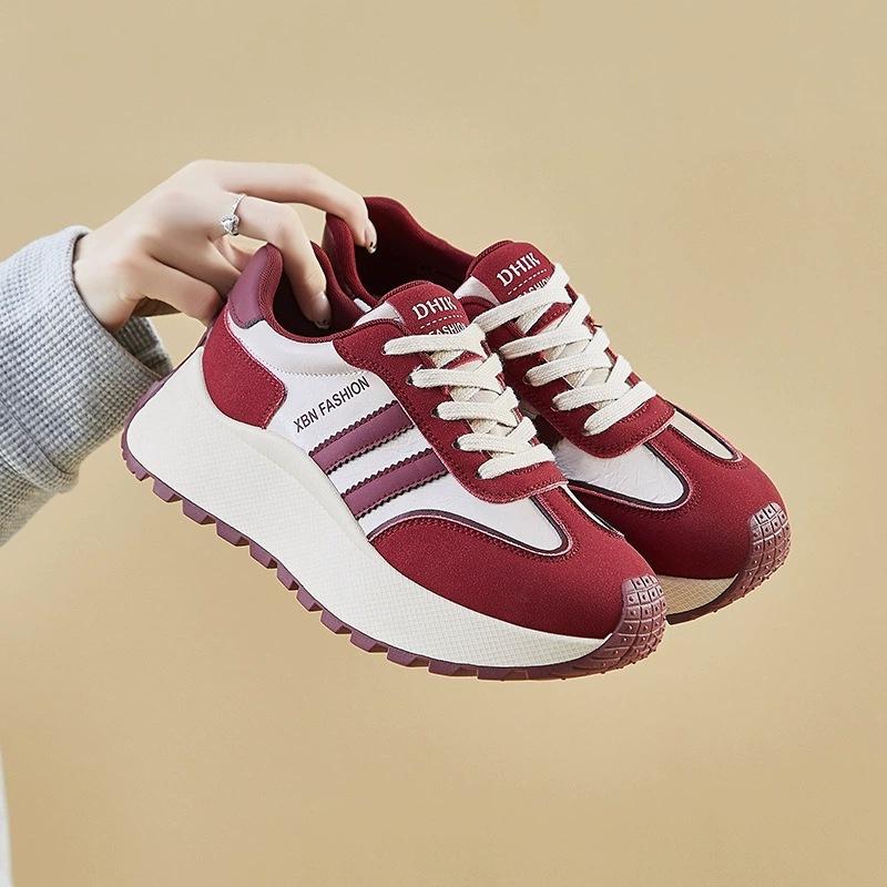 Ретро арганская обувь женский прилив 2024 новый осенний рост бег спортивная повседневная обувь