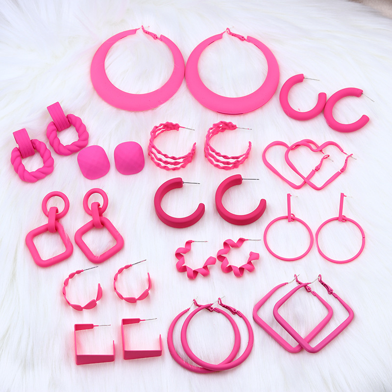 1 Pair Casual Geometric Metal Plating Women's Earrings display picture 2