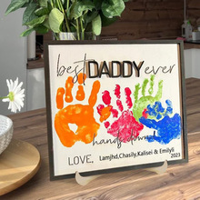 羳Ʒ׽ľʹƷڼWooden Handprint Sign ӡ