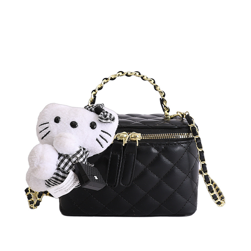 Bagos de mano de viento de fragancia para mujeres 2026 nueva moda cadena de diamante bolso de hombro ligero bolso de caja de nicho image 9