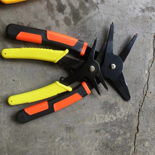 Multi-purpose spring pliers, two-in-one spring pliers, inner and outer spring bending and installation ring pliers, inner and outer spring pliers