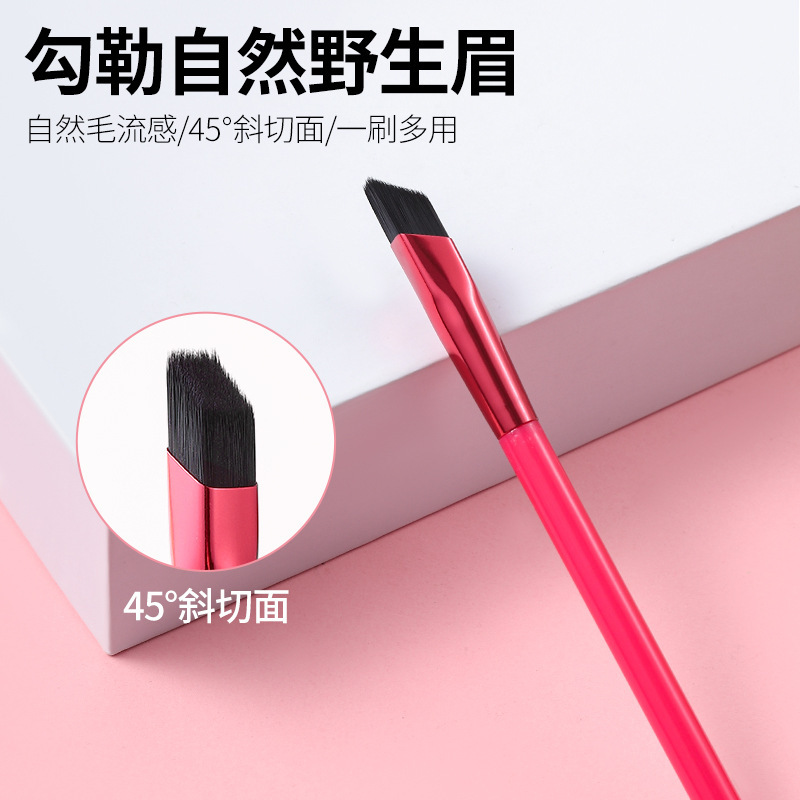 Multifunctional Eyebrow Pencil with Slanted Square Head, Portable Angled Eyebrow Brush, Eyebrow Shaping Tool, Wild Eyebrow Brush