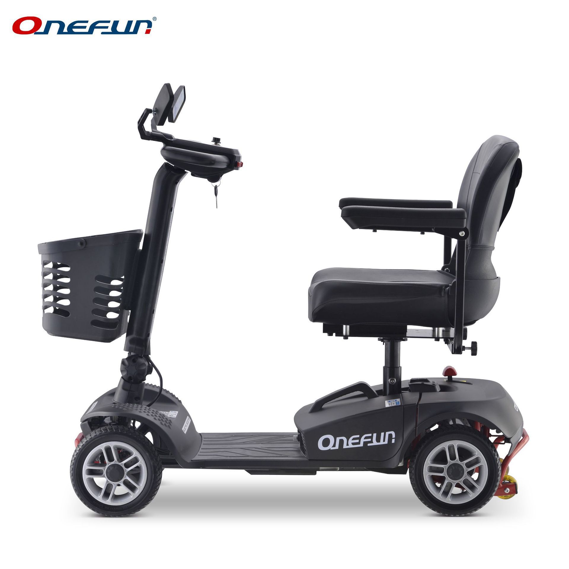Factory direct electric car four-wheel elderly scooter battery car folding electric car new energy electric car