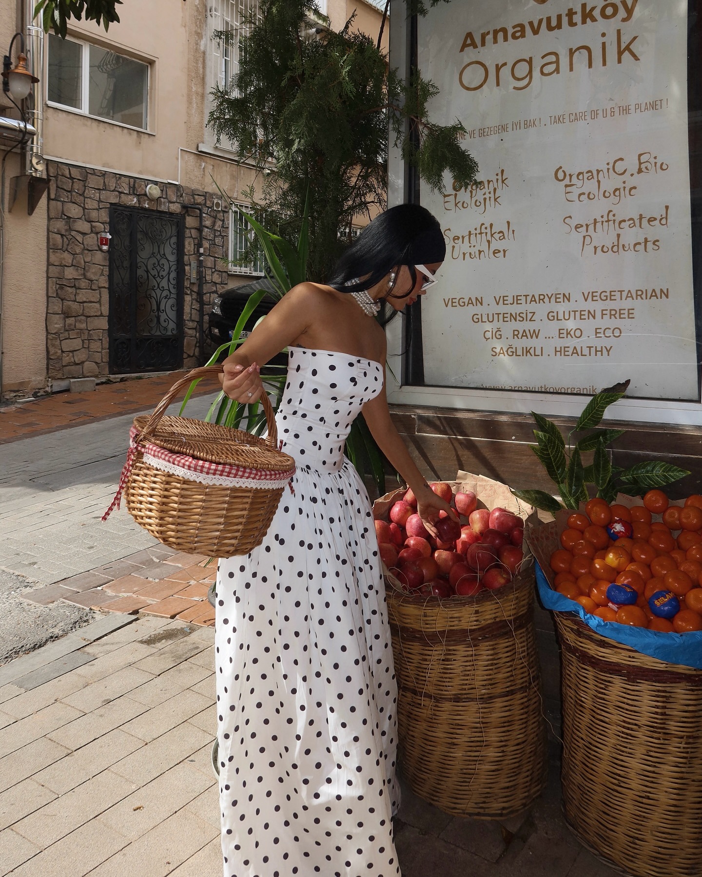 Summer New Arrival Polka Dot Retro Strapless Dress For Women American Style Off Shoulder High End Fashionable_ecoleips.com