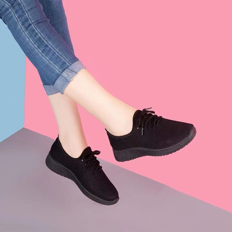 Women's Shoes, Summer White Shoes, Female Students' Korean Style Running Shoes, Sports Shoes, Trendy Casual Shoes, Women's Foreign Trade Shoes, Wholesale