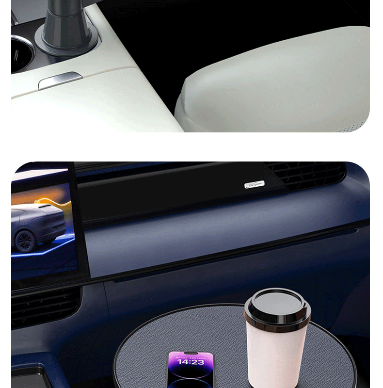 Car-Mounted Multifunctional Small Table, Dining Table, Creative Rear Seat Writing Board, Laptop Computer Office Study Table