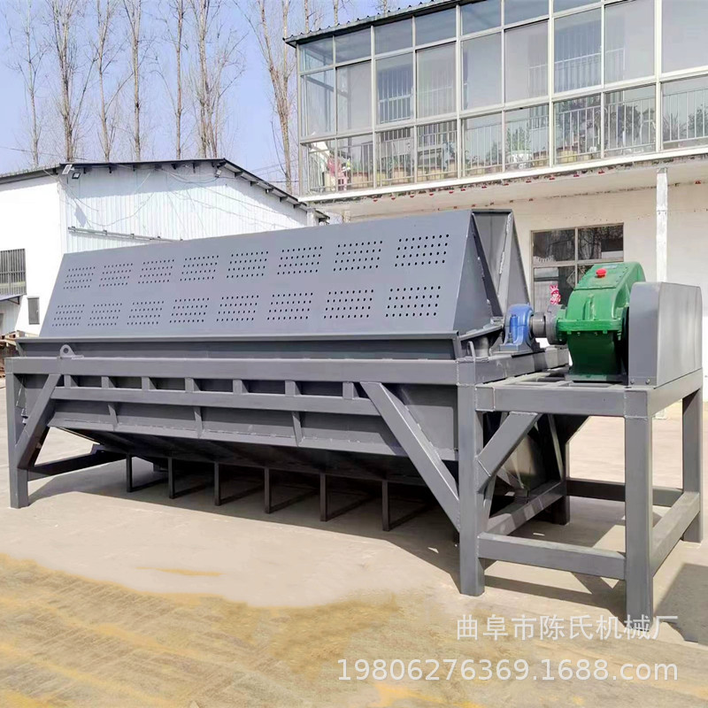 六角滚筒抛光机 火烧铁带收尘器研磨机 聚氨酯内衬铁件除锈干磨机