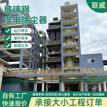 定制成品玻璃钢湿电除尘设备高压湿式静电除尘器蜂窝式电捕焦油器