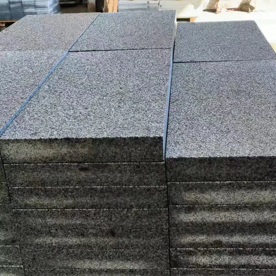 Доска огня золы сезама серый каменный бордюр камень Сезам белый бортовой камень доска огня бассейн дерева гранита