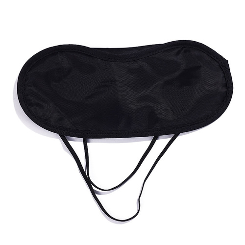 Black eye mask, sleep shading eye mask to relieve eye fatigue, outdoor development training lunch break aviation eye mask