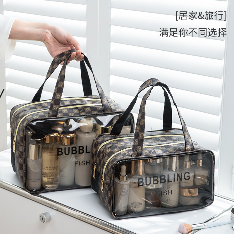 Bolsa de lavado, separación seca y húmeda de gran capacidad, bolsas de almacenamiento de baño de baño de baño de alta calidad de viaje de playa portátil