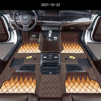 Ayaqaltılar (Kovriklər), 360 Aviation Soft-packed Floor Mats - coffee-nappa-leather-coffee-golden-years