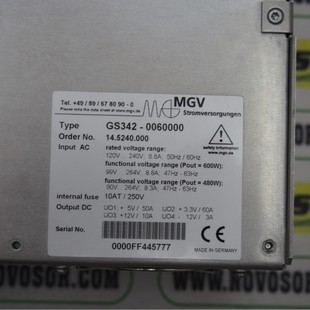 Mgv Switching Power Supply Gs342- 0060000 In stock