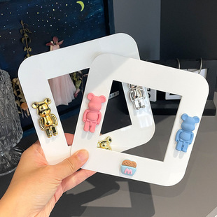 No-Stick Switch Decorative Wall Sticker Protection Acrylic Switch Frame Cover Light Luxury Style Cover Ugly Modern Simple Anti-Dirty