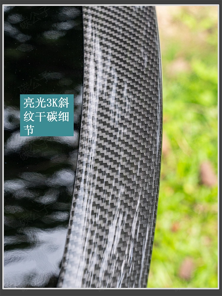 Suitable for the new Tesla Model 3YS, genuine dry carbon fiber rear spoiler P version, matte finish