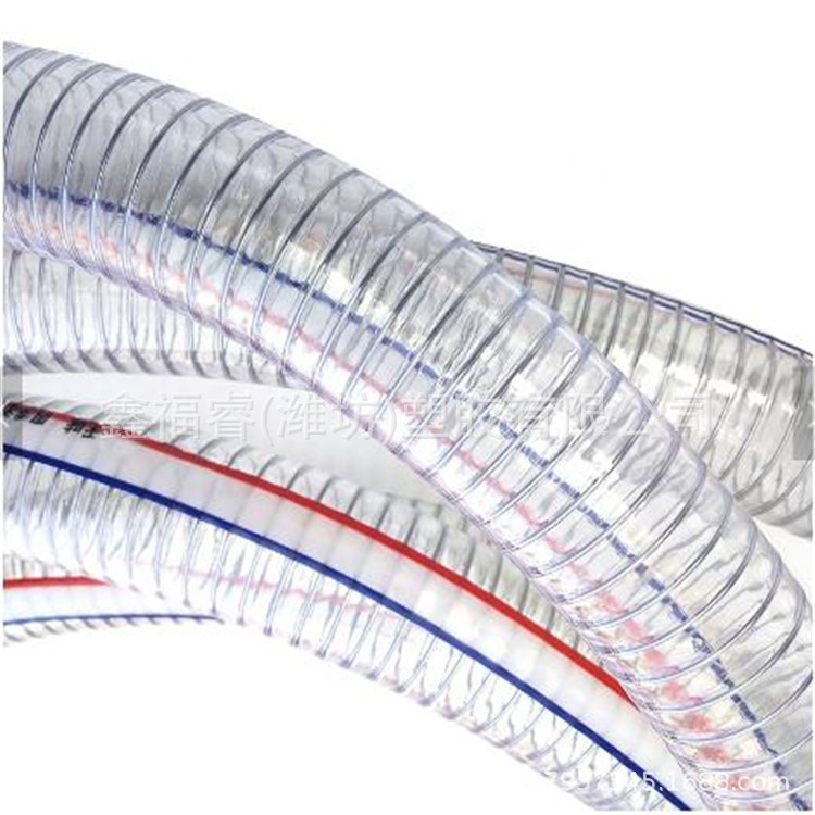 潍坊厂家PVC耐高温160度钢丝管 pvc耐高温钢丝管