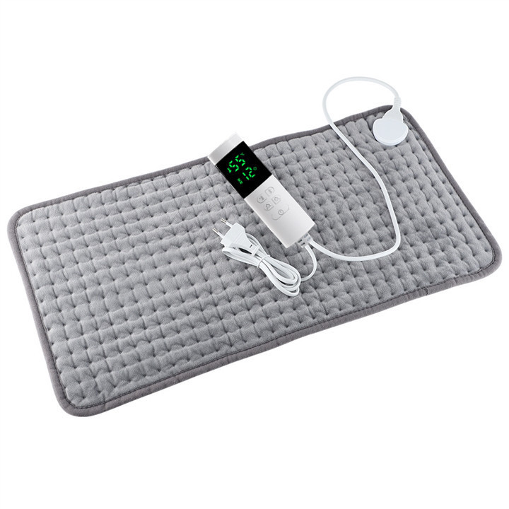 pantalla de temperatura de la almohadilla de calentamiento de fisioterapia de compresa térmica de cabello inteligente de control de temperatura de frecuencia pequeña manta eléctrica de calentamiento de fisioterapia