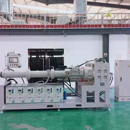 硅胶管硅胶条挤出生产线 双色三色挤出设备 LED软灯带硅胶挤出机