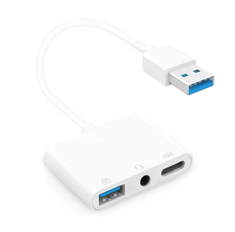 USB TYPE-C HUB HUB DoCking Station Sound Card USB3.1 Game Photo U Disk Transmission