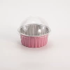 Light pink + round high cover