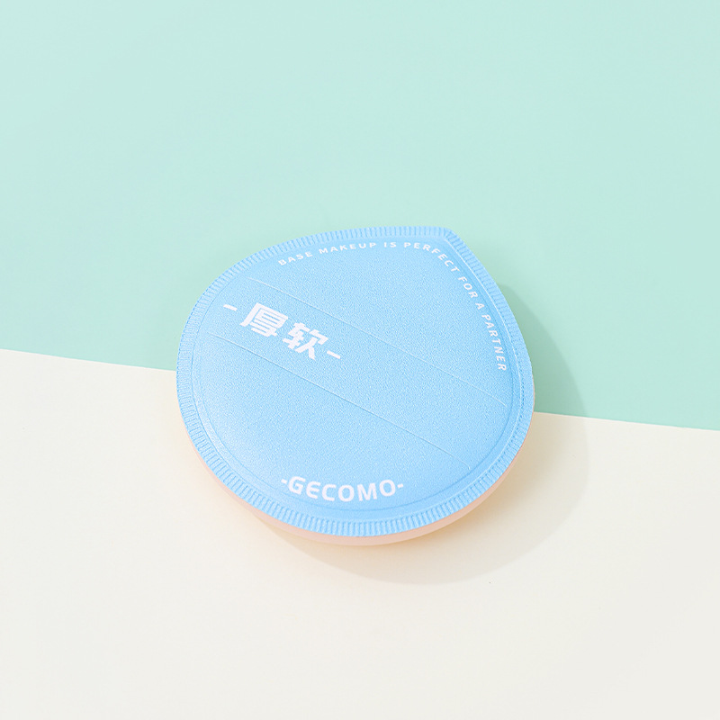 Fábrica de algodón personalizado amasar polvo de polvo no comer polvo seco y húmedo de doble uso de opacificación gota de agua esponja cojín de aire triángulo polvo de polvo