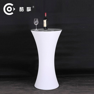 Wholesale Led Luminous Table High Table Small Waist Bar Bar Table Charging Outdoor Event Cocktail Table
