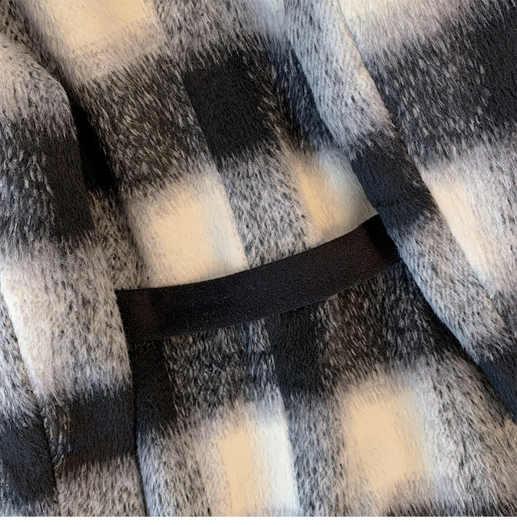 Elegant Women's Woolen Coat For Autumn And Winter Plus Size_voghion.com