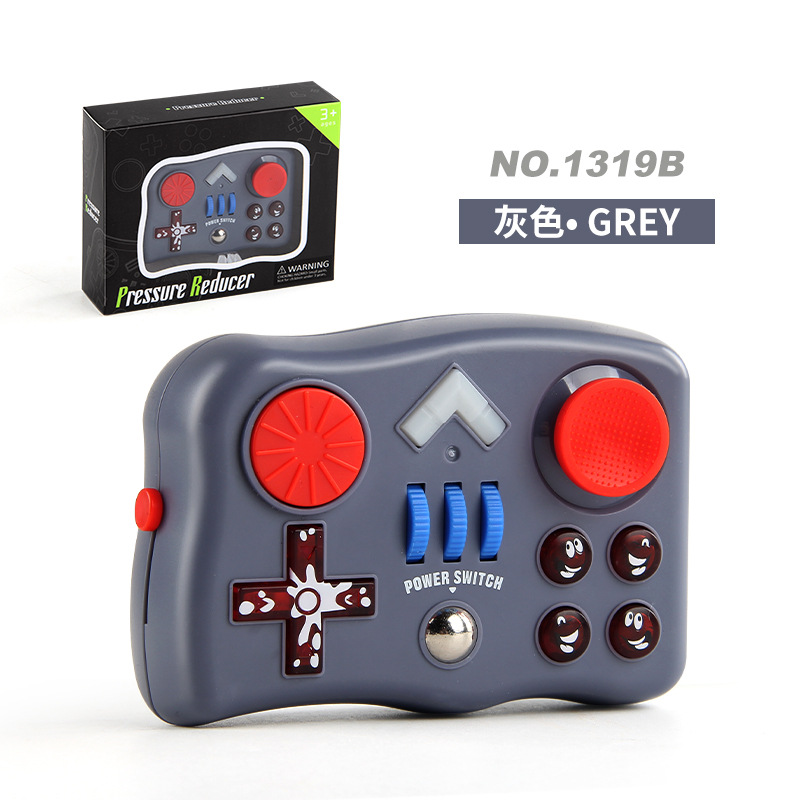 Venta caliente descompresión dedo cubo seis-lado prensa Flip Dados de descompresión nuevos juguetes de ventilación exóticos descompresión transfronteriza