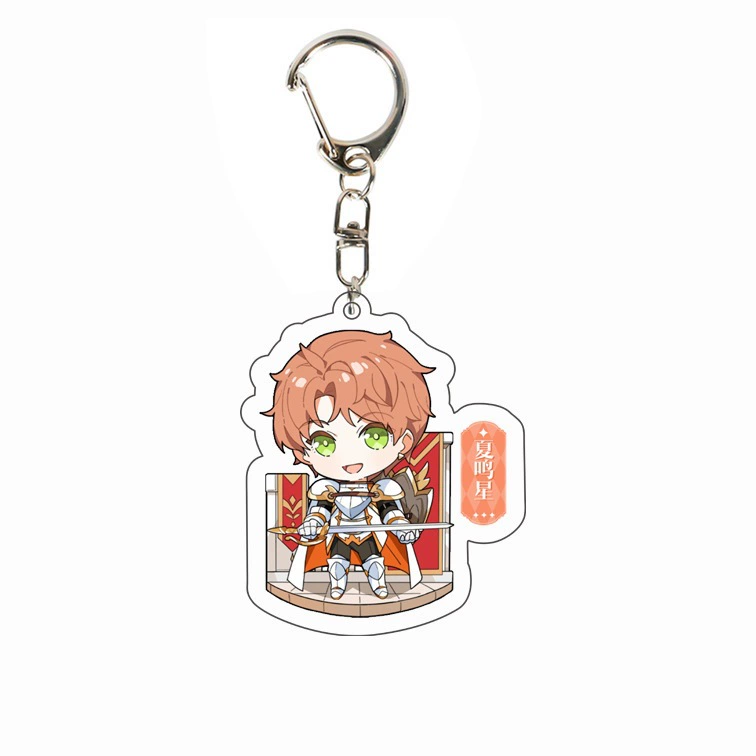 [Double layer] peripheral acrylic keychain