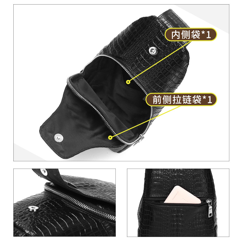 B9760 780K TÚI XÁCH NAM GUATDLE VÂN DA CÁ SẤU TÚI XÁCH VÍ NAM DA BÒ G02 SẢN PHẨM MỚI