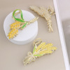 Advanced hairgrip, crab pin, summer big hairpins, elegant shark, hair accessory, high-quality style, wholesale