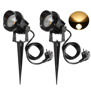 European plug floor lamp outdoor waterproof spotlight led light tree lamp floor lamp base 110V wide pressure Amazon