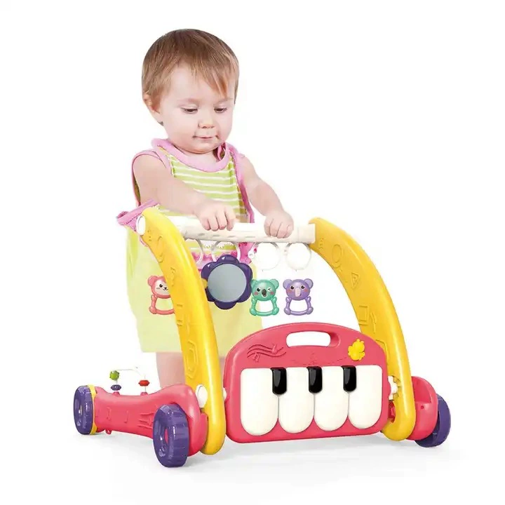 Children's walker, universal music trolley for gym, toy, 2 in 1