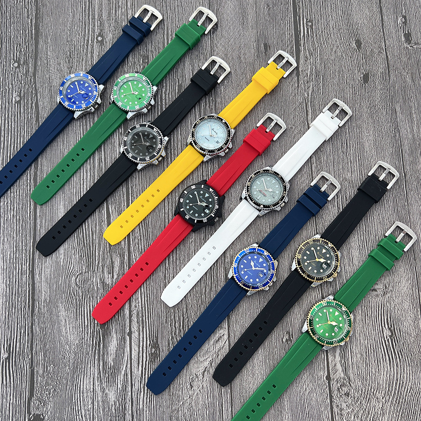 60g Weight Ordinary Glass Mirror Material Silica Gel Strap Material Watch Classification Pointer Display Type Buckle Buckle Style Round Dial Shape Casual Occasion Quartz Movement Solid Color Pattern All Seasons Season Unisex Gender Sport Style Style Sport Style Solid Color Buckle Quartz Watch 4