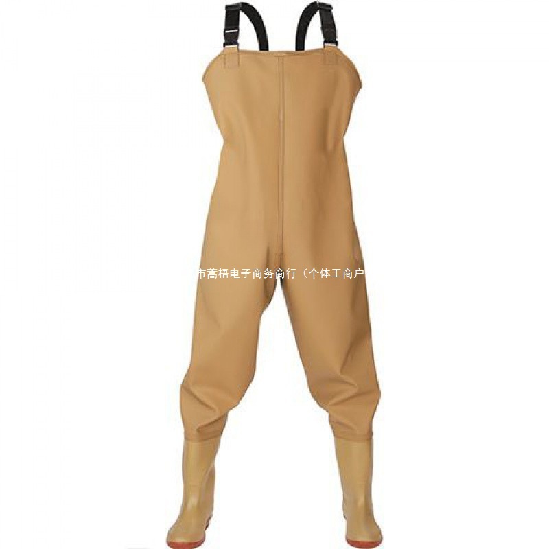 Water-Resistant Pants Half-Length Rain Pants Waterproof Clothing Men's Fish One-Piece Full-Body Fishing Waders Thickened Pants