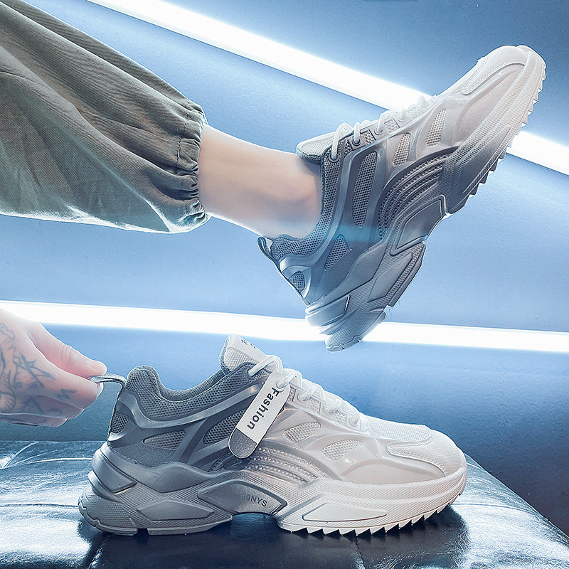 2024. gada vasaras jauni elpojoši apavi vīriešiem un pusaudžiem, ikdienas tētis korejiešu izdevums, sporta apavi augumam,_voghion.com