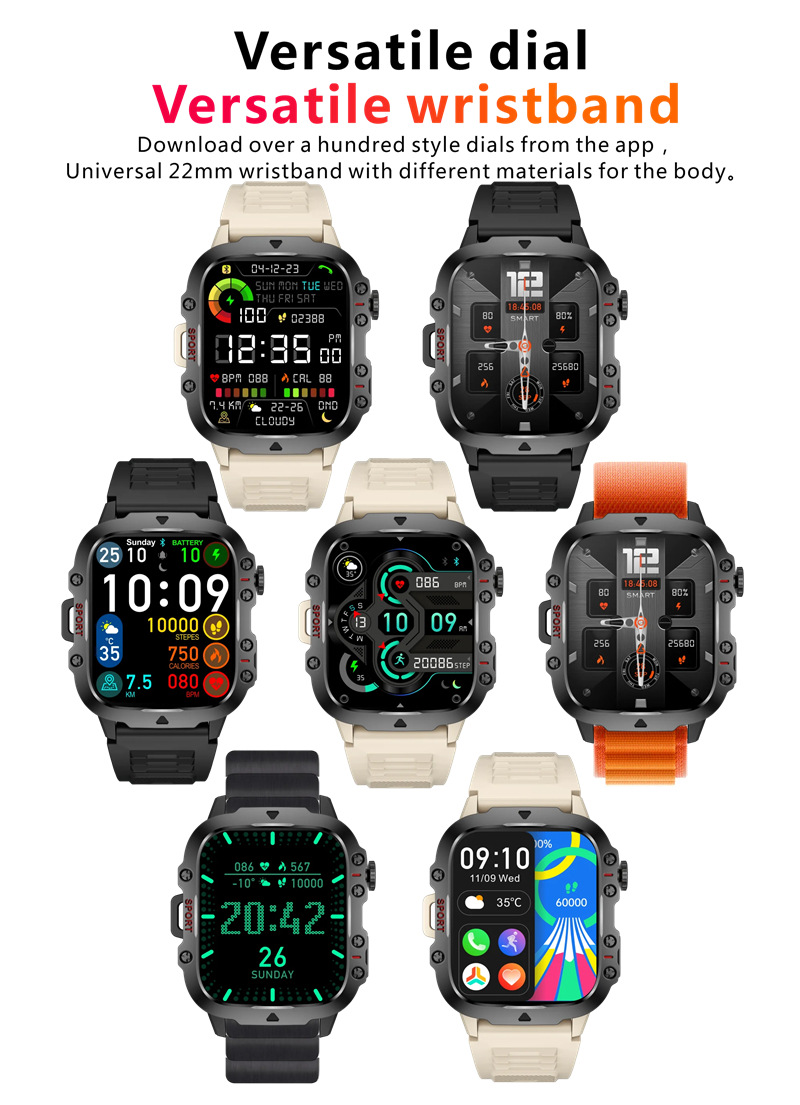 Cross-border AliExpress, Shopee, Amazon Japan QX11 Outdoor three-proof Sports smart watch Smart Watch undefined