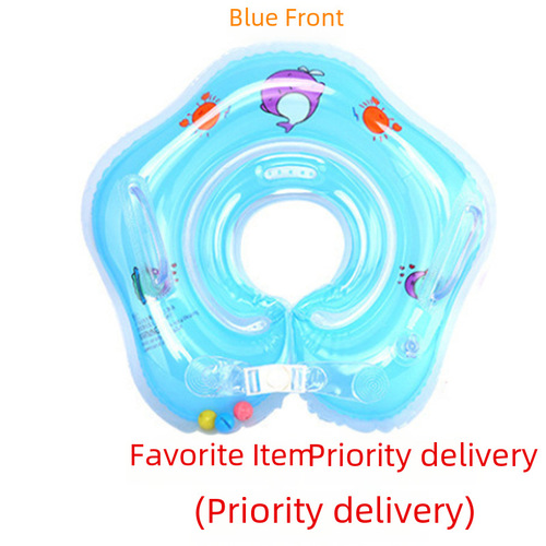 Infant Adjustable Swim Ring Neck Ring Newborn Home Use Baby Bath Ring 0-6 Months Baby Toddler Small Neck Ring