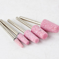 Red Jade Abrasive Wheel Grinding Head Fire Stone Filing Head Metal Mold Ceramic Small Grinding Head Circular Polishing Electric Grinding Head