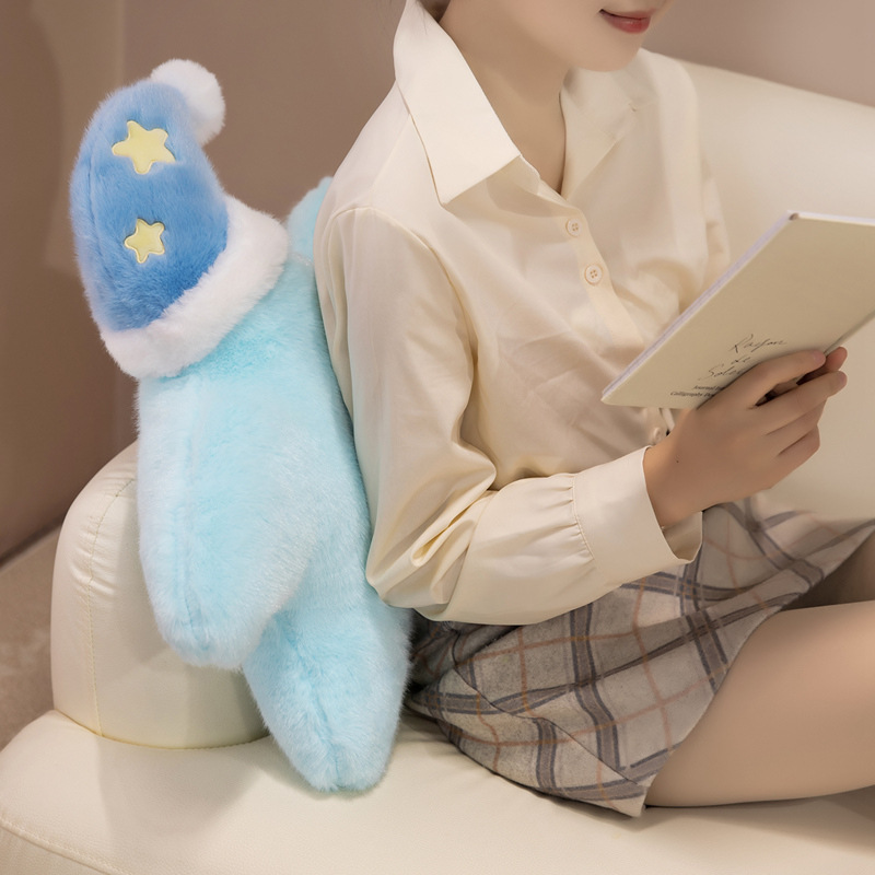 Caricatura encantadora serie de buenas noches, almohada de peluche, almohada para dormir, almohada para dormir, sofá para decorar el hogar