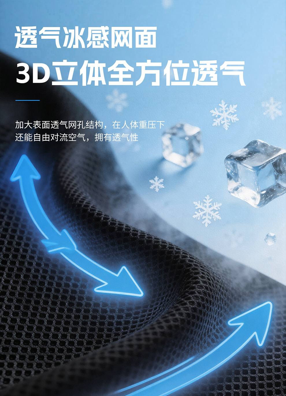 Cross-border wholesale purchase of car USB ventilated seat cushions, car air-conditioning cooling seat pads