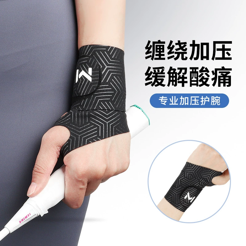Thin tennis wristband for gym for badminton, clips included
