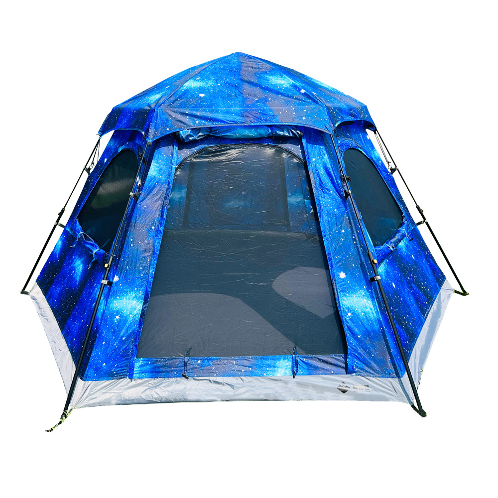 사진 블루 스타 프린트