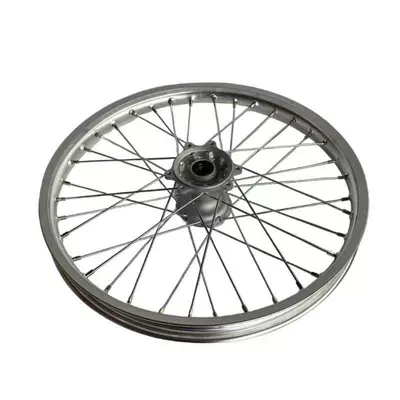 Zhenglin Mx6 M7 Huayang T4 Motorcycle wheel hub - 160x21-silver-front-wheel-assembly-6904-bearing