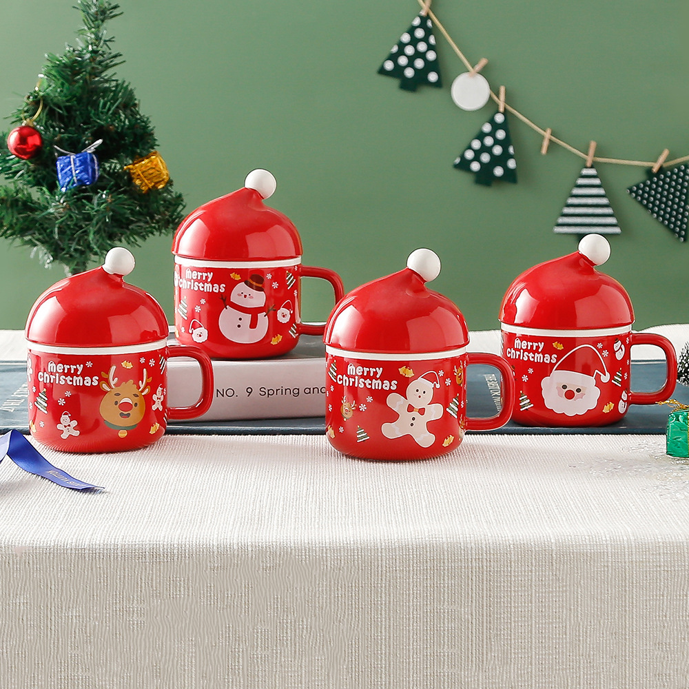 Christmas Fashion Santa Claus Ceramics Christmas Tableware 1 Set display picture 1