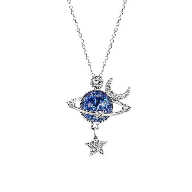 Collier X175 Univers Planète [avec chaîne]