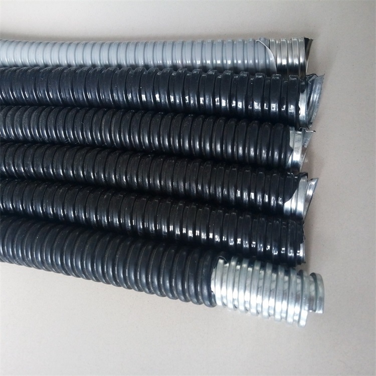 P3型阻燃包塑金属软管 电力出现用防水柔性金属护套Φ25mm
